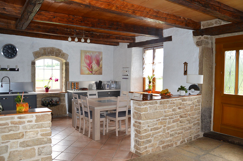 La cuisine de la ferme